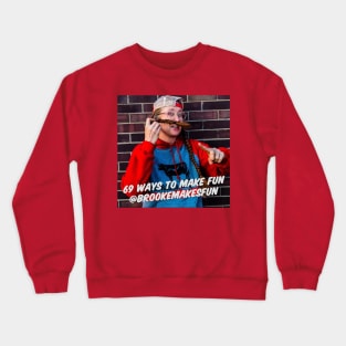 BrookeMakesFun Stash! Crewneck Sweatshirt